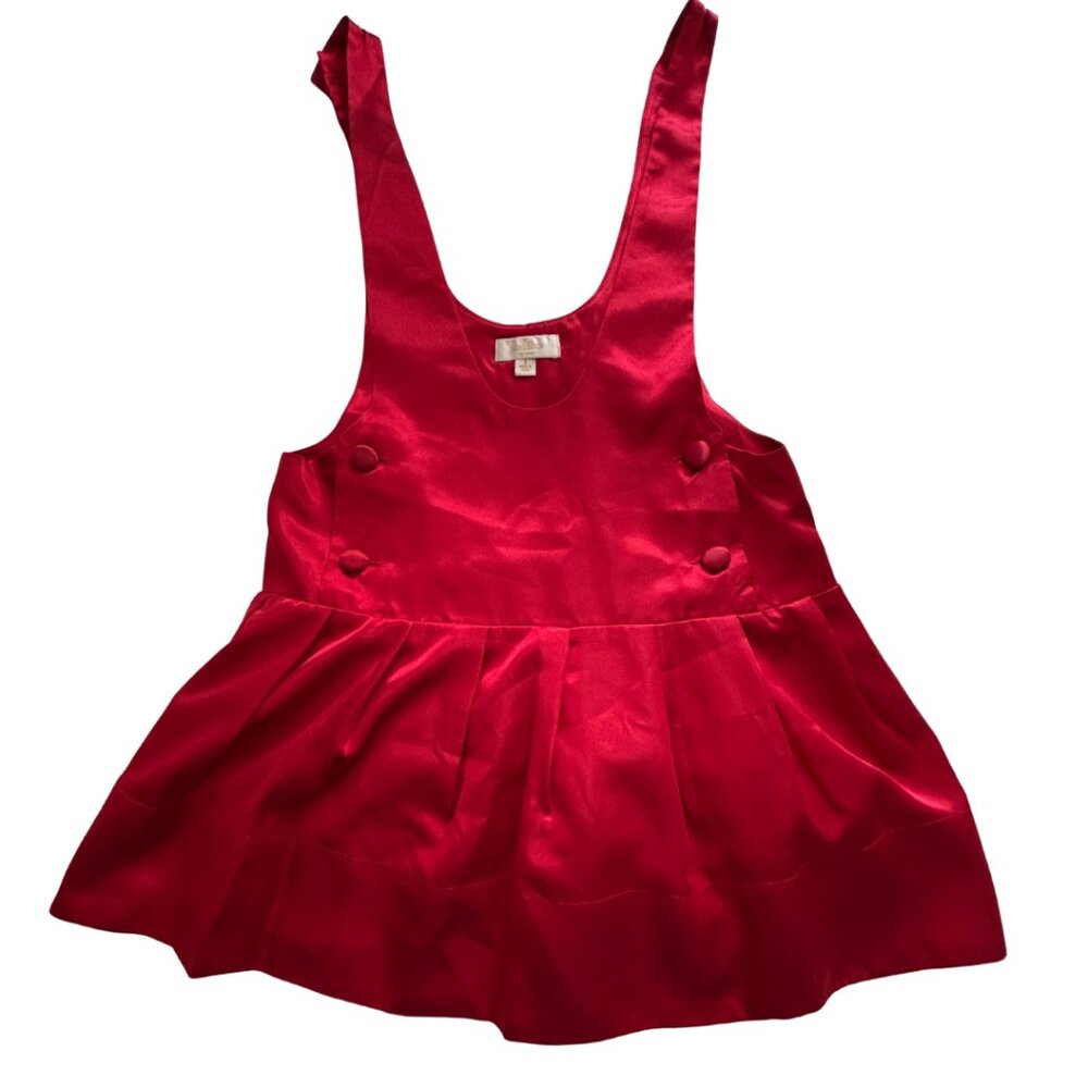 Erin Fetherston for Target red satin jumper size 9